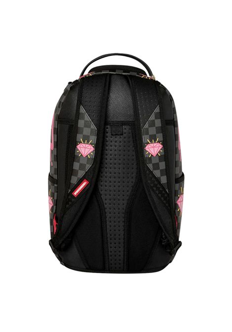 Sprayground Pink Panther Drippy Diamonds Backpack Black Pink Unisex SPRAYGROUND | Backpacks | 910B8790NSZ-