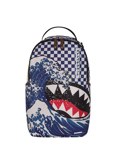 Zaino Sprayground Ichimatsu-Moyo Camokawa Blu Unisex SPRAYGROUND | Zaini | 910B8810NSZ-
