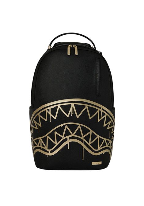 Sprayground That Gold Drap Backpack Black Gold Unisex SPRAYGROUND | Backpacks | 910B8822NSZ-
