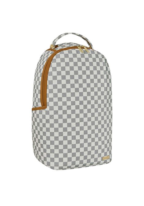 Zaino Sprayground Graff Embossed Cream Check DLXSV Crema Grigio Unisex SPRAYGROUND | Zaini | 910B8848NSZ-