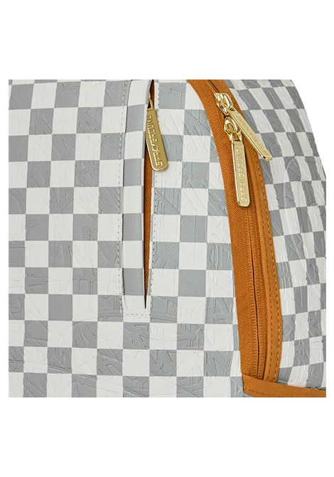 Zaino Sprayground Graff Embossed Cream Check DLXSV Crema Grigio Unisex SPRAYGROUND | Zaini | 910B8848NSZ-