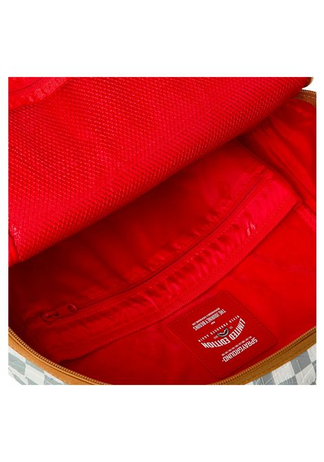 Zaino Sprayground Graff Embossed Cream Check DLXSV Crema Grigio Unisex SPRAYGROUND | Zaini | 910B8848NSZ-