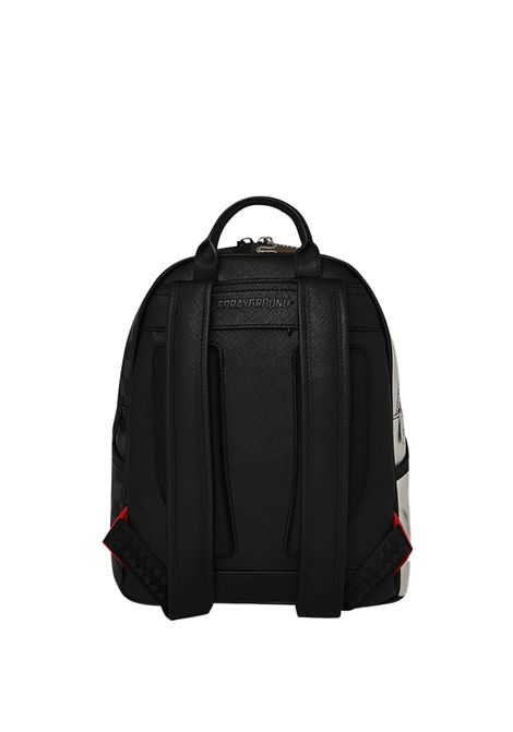 Zaino Sprayground Silver Side Drip Check Savage Nero Argento Unisex SPRAYGROUND | Zaini | 910B8922NSZ-