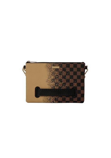 Sprayground Henny Spritz Crossover Clutch Brown Beige Unisex SPRAYGROUND | Pochette | 910B8941NSZ-