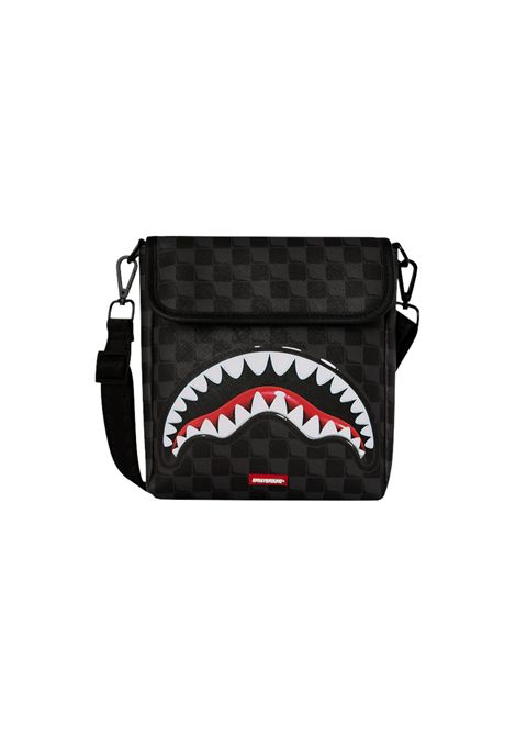 Sprayground Sharks In Paris Balloon Messenger Sling Black Unisex SPRAYGROUND |  | 910B8946NSZ-