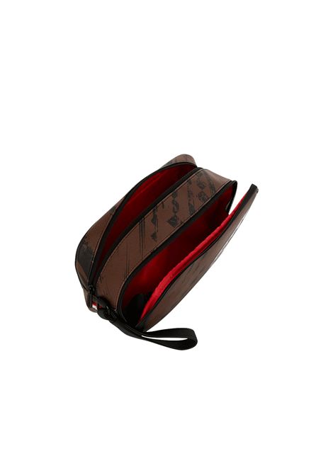 Sprayground Smeared Grunge Toiletry Brick Brown Unisex SPRAYGROUND | Pochette | 910B8968NSZ-