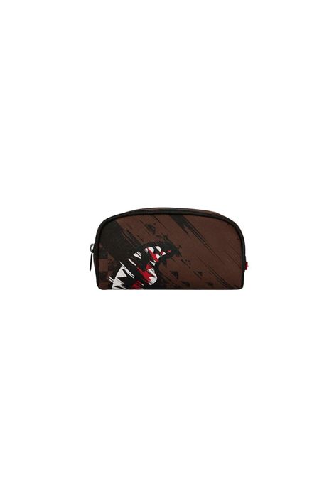 Sprayground Smeared Grunge Pouch Brown Unisex SPRAYGROUND |  | 910B8973NSZ-