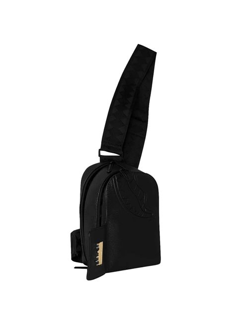 Sprayground Gold Brick Luxe Backpack Sling Black Unisex SPRAYGROUND |  | 910B9042NSZ-
