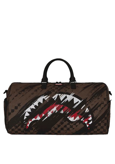 Sprayground Smeared Grunge Duffle Bag Brown Unisex SPRAYGROUND | Bags | 910D8965NSZ-