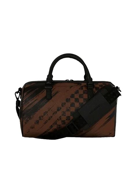 Sprayground Smeared Grunge Mini Duffle Bag Brown Women SPRAYGROUND | Bags | 910D8966NSZ-