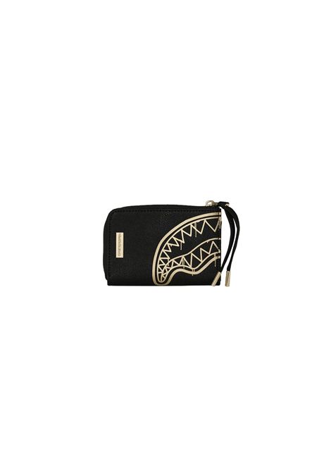 Sprayground That Gold Drap Wallet Black Gold Unisex SPRAYGROUND | Wallet | 910W8978NSZ-