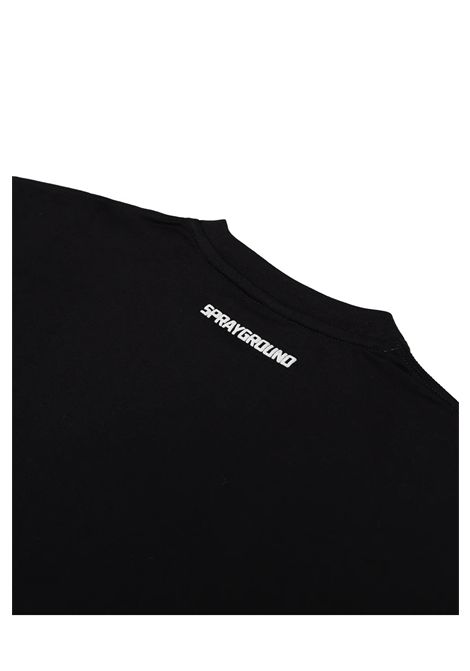 Sprayground Infinity Shark Regular T-shirt Black Men SPRAYGROUND | T-shirt | SP858-BLK