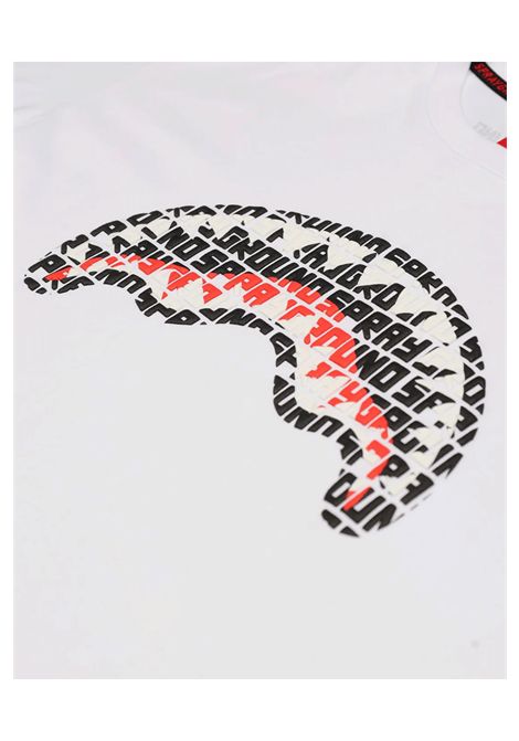 Sprayground Infinity Shark Regular T-shirt White Men SPRAYGROUND | T-shirt | SP858-WHT