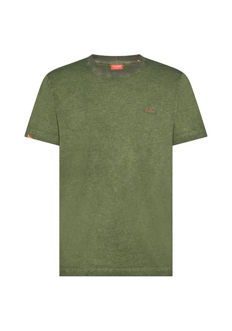 T-shirt SUN68 Special Dyed Verde Scuro Uomo SUN68 | T-shirt | T36147-37