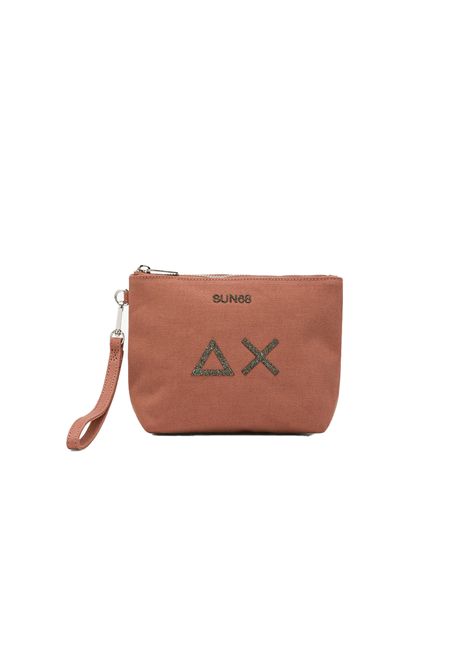 SUN68 Canvas Mini Pouch Cocoa Brown Women SUN68 | Pochette | W36201-71