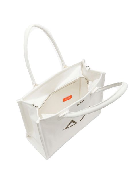 Borsa SUN68 Cali Grande in Canvas Bianco Panna Donna SUN68 | Borse | W36203-31