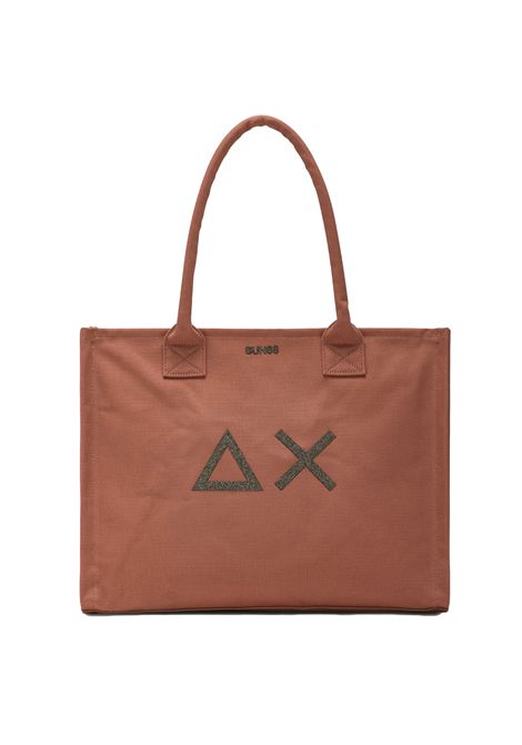 Borsa SUN68 Cali Grande in Canvas Marrone Cacao Donna SUN68 | Borse | W36203-71