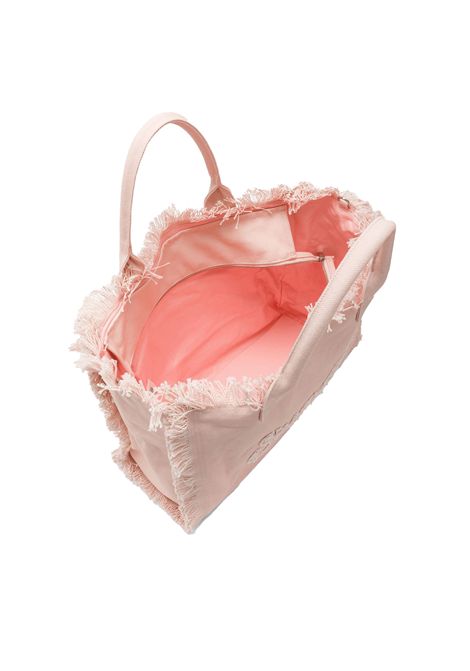 Borsa SUN68 Cali con Frange in Canvas Rosa Donna SUN68 | Borse | W36209-39