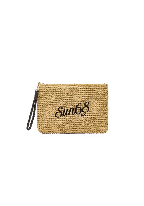 Pochette SUN68 in Rafia Beige Donna SUN68 | Borse | W36239-16