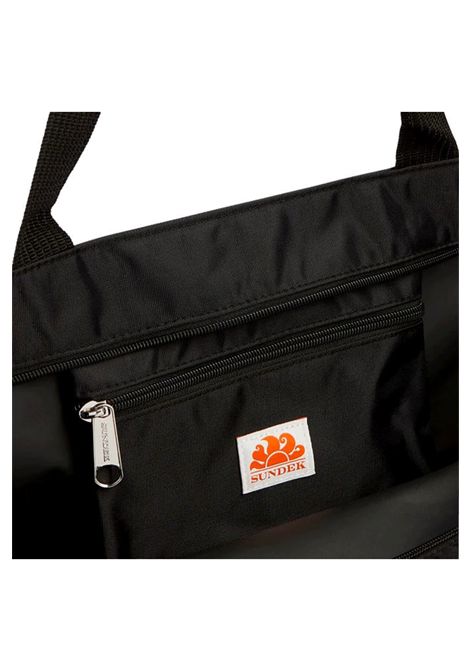Borsa Sundek Maxi Shopping Bag Nero Donna SUNDEK | Borse | AM057ABPV600-00401