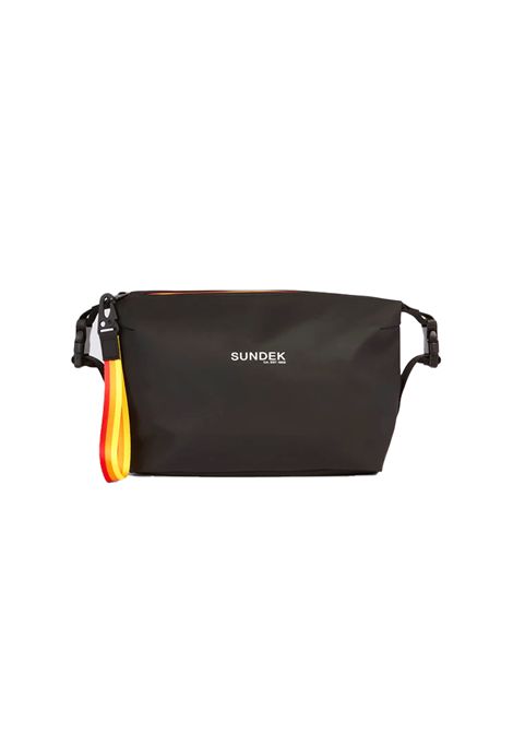 Sundek Beauty Case Bag with Welded Zipper Black Unisex SUNDEK | Crossbody | AM235ABPY600-00403