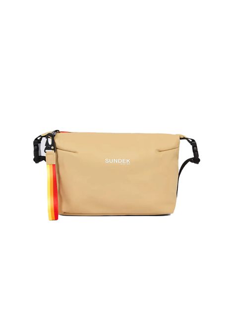 Sundek Beauty Case Bag with Welded Zipper Khaki Unisex SUNDEK | Crossbody | AM235ABPY600-15801