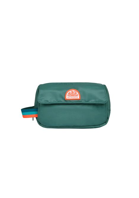 Sundek Beauty Case with Rainbow Details Camo Green Unisex SUNDEK | Pochette | AM237ABPY800-A1602