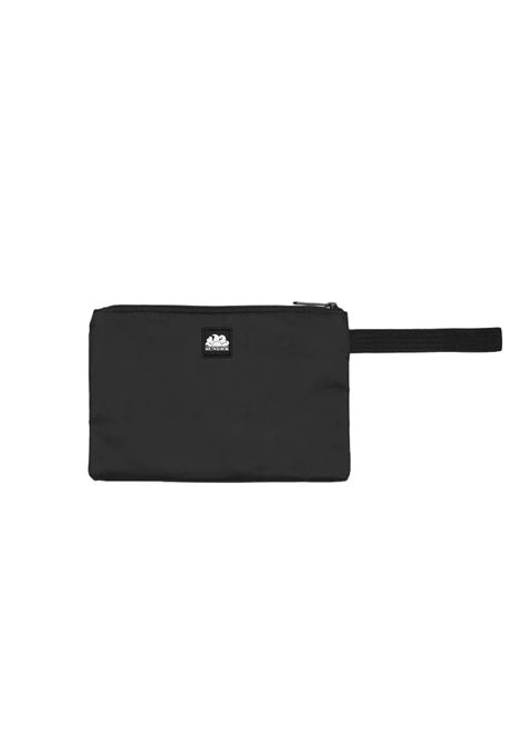 Sundek Dudo Hard Rubber Clutch Bag Black Unisex SUNDEK | Pochette | AM252ABPV600-00401