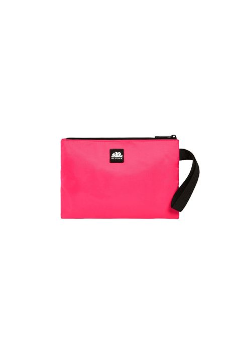Sundek Dudo Hard Rubber Clutch Bag Pitaya Pink Unisex SUNDEK | Pochette | AM252ABPV600-A7000