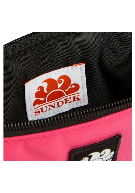 Sundek Dudo Hard Rubber Clutch Bag Pitaya Pink Unisex SUNDEK | Pochette | AM252ABPV600-A7000