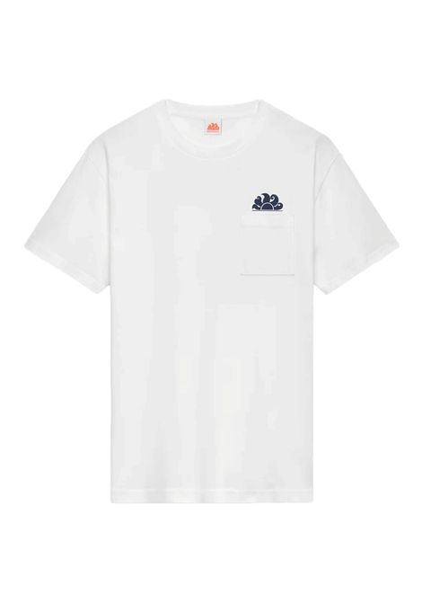 Sundek Pocket T-shirt White Men SUNDEK | T-shirt | M609TEJ7800-00602