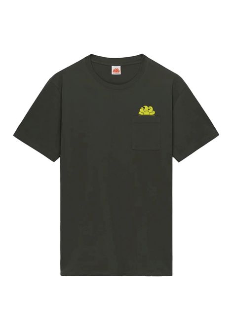 Sundek Pocket T-shirt Dark Green Men SUNDEK | T-shirt | M609TEJ7800-30202