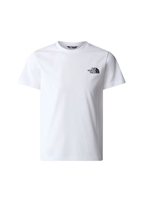 T-shirt The North Face Simple Dome Bianco Ragazzi THE NORTH FACE | T-shirt | NF0A87T4-FN4