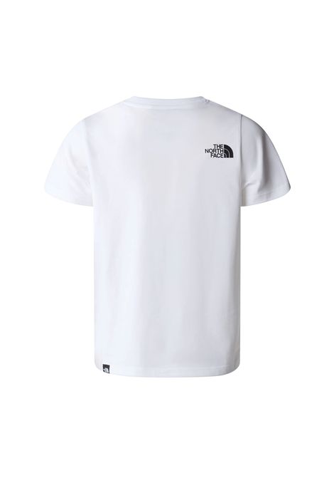T-shirt The North Face Simple Dome Bianco Ragazzi THE NORTH FACE | T-shirt | NF0A87T4-FN4