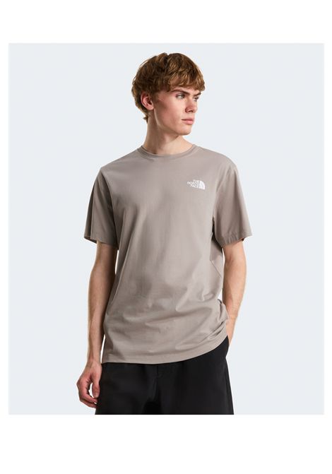 The North Face Evolution Box NSE Regular T-shirt Stone Slab Men THE NORTH FACE | T-shirt | NF0A8B6K-2MB