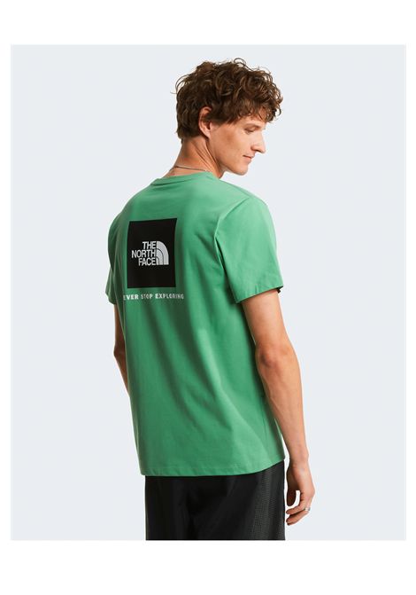The North Face Evolution Box NSE Regular T-shirt Dimmed Algae Green Men THE NORTH FACE | T-shirt | NF0A8B6K-G57