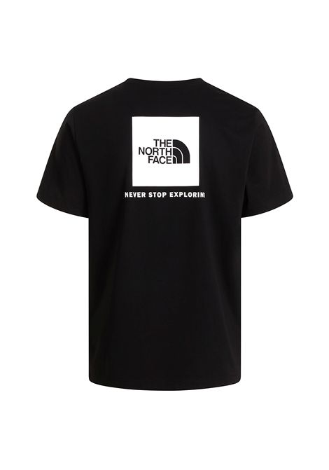 The North Face Evolution Box NSE Regular T-shirt Black White Men THE NORTH FACE | T-shirt | NF0A8B6K-KY4