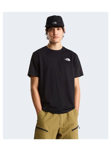 The North Face Evolution Box NSE Regular T-shirt Black White Men THE NORTH FACE | T-shirt | NF0A8B6K-KY4