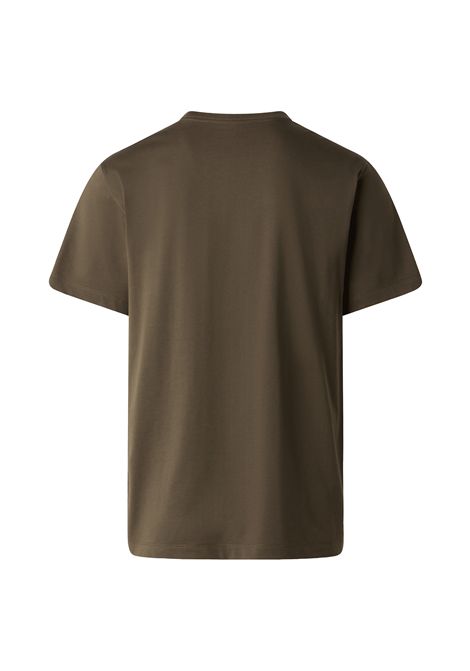 The North Face Evolution Simple Dome Regular T-shirt Taupe Green Men THE NORTH FACE | T-shirt | NF0A8CZ2-21L