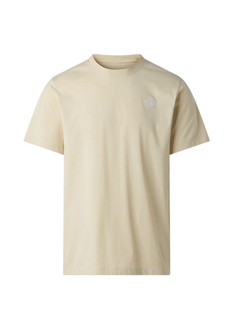 The North Face Evolution Simple Dome Regular T-shirt Desert Stone Men THE NORTH FACE | T-shirt | NF0A8CZ2-DOM