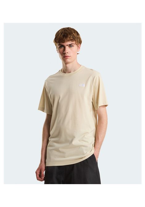 The North Face Evolution Simple Dome Regular T-shirt Desert Stone Men THE NORTH FACE | T-shirt | NF0A8CZ2-DOM