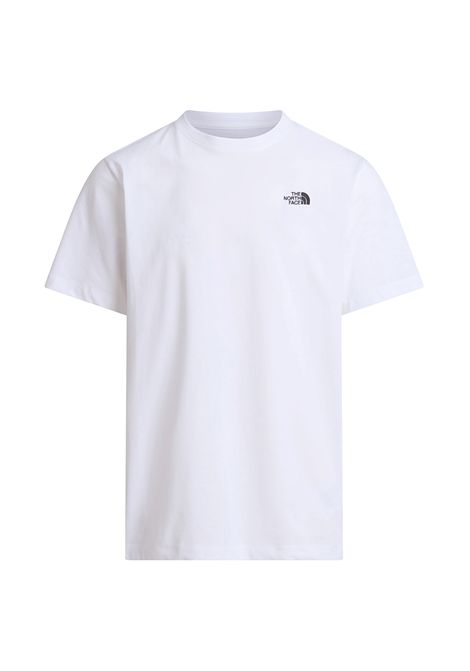 The North Face Evolution Simple Dome Regular T-shirt White Men THE NORTH FACE | T-shirt | NF0A8CZ2-FN4