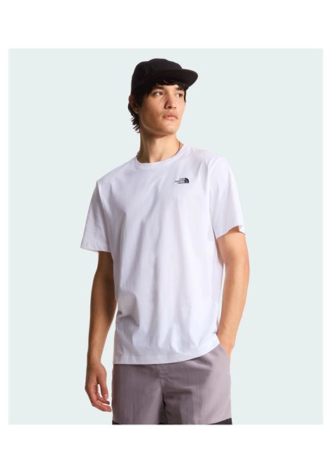 The North Face Evolution Simple Dome Regular T-shirt White Men THE NORTH FACE | T-shirt | NF0A8CZ2-FN4