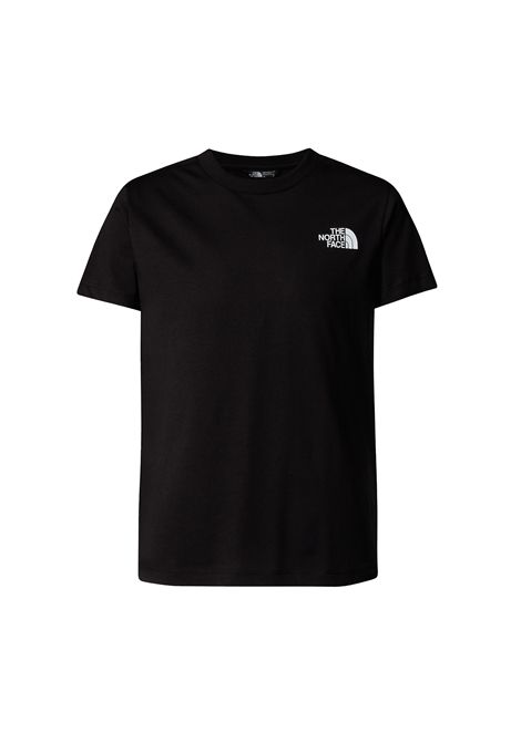 The North Face Box NSE Tee Black Junior THE NORTH FACE | T-shirt | NF0A8EFN-JK3