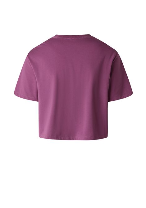 The North Face Evolution Simple Dome Cropped Relaxed T-shirt Chroma Purple Women THE NORTH FACE | T-shirt | NF0A8FDH-G4Y