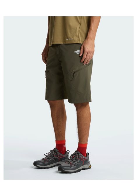 Pantaloncini The North Face Exploration Verde Tortora Uomo THE NORTH FACE | Shorts | NF0A8FU9-21L