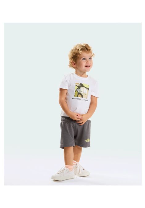 The North Face Box Play Regular Short Set White Grey Infant THE NORTH FACE | Set | NF0A8G1D-3N8