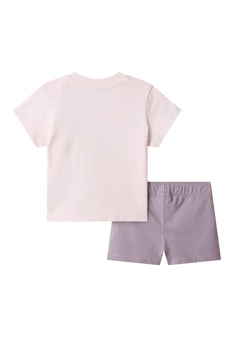 The North Face Box Play Regular Short Set Powder Pink Infant THE NORTH FACE | Set | NF0A8G1D-MC1
