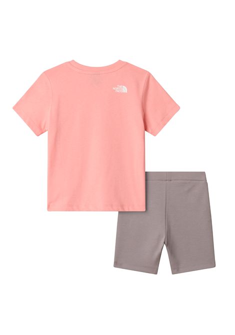 Set The North Face Bubble Logo Regular Leggings Rosa Corallo Bambini THE NORTH FACE | Set | NF0A8G1K-MAO