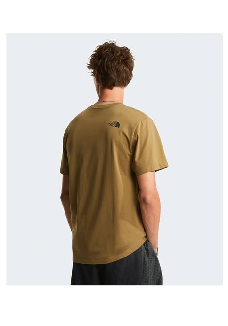 The North Face Evolution Box Half Dome Regular T-shirt Cedar Men THE NORTH FACE | T-shirt | NF0A8G9C-2EL